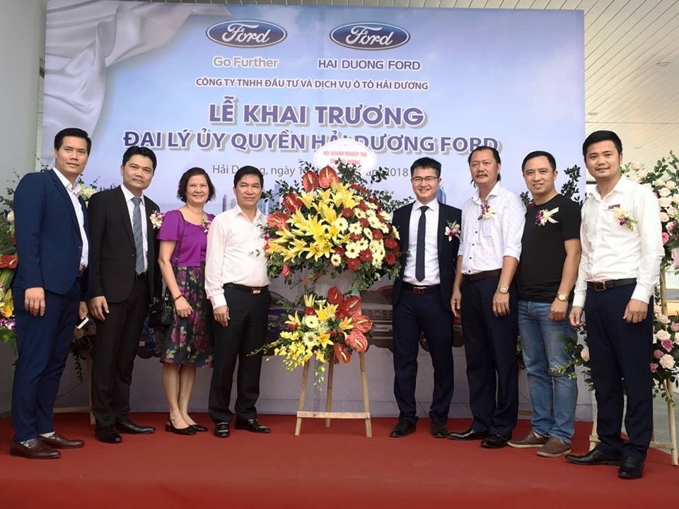 Chúc mừng Khai trương đại lý ủy quyền đầu tiên của Ford tại Hải Dương